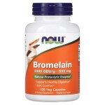 Now foods brom�la�ne, 500 mg, 120 capsules v�g�tariennes