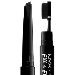 Nyx fill & fluff eyebrow pomade pencil black 15g