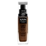Nyx professional makeup - can't stop won't fond de teint liquide couvrant tenue 24h waterproof, fini ...