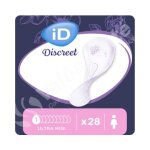 Ontex - protection urinaire femme id light ultra mini - 28 pi�ces