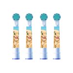 Oral - b lot de 4 t�tes de brosse � dents �lectriques le roi lion