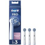 Oral - b pro sensitive clean 3 pi�ce(s) blanc