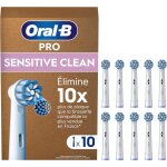 Oral - b pro sensitive clean ¿ brossettes de rechange originales pour brosse � dents �lectrique oral ...