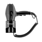 Orbegozo seh1850 noir s�che cheveux h�tel 1800w avec 2 vitesses 3 temp�ratures base a accrocher au mur ...