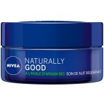 Pack de 2 - crme visage nuit nivea rgnrante huile d'argan bio naturally good 50ml
