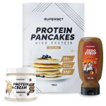 Pack petit - dj ¿ pancakes nature - protein cream black cookies + zero syrup caramel