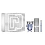 Paco rabanne invictus eau de toilette 100ml + desodorante spray 150ml + miniatura
