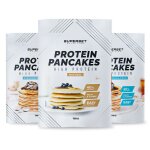 Pancakes proteines stracciatella - coco (2x750g) pancakes proteines natural (1x750g)