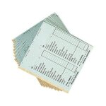 Paquet de 10 carnets caisse doubles sans n.