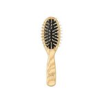 Petite brosse ovale frne naturel beliflor