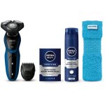 Philips aquatouch s5073 / 62 rasoir pour homme rasoir rotatif noir, bleu Philips aquatouch s5073 / 62 rasoir pour homme rasoir rotatif noir, bleu