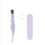 Pince a epiler de couleur pince a epiler, outil d'�limination de la cire d'oreille avec loupe lumineuse ...