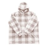 Rose / marron 0. 09 venteo plaid a capuche cadeau pour homme femme pull femme et pyjama femme ultra doux ...