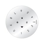 Plaque konad m42 stamping french manucure ongles nail art multicolore Plaque konad m42 stamping french manucure ongles nail art multicolore