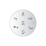 Plaque konad m3 officielle pour le stamping nail art Plaque konad m3 officielle pour le stamping nail art