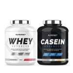 Programme gain de muscle jour & nuit - 100% casein advanced vanille cr�meuse - 100% whey proteine advanced ...