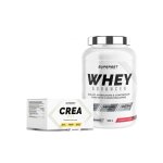 Programme prise de muscle sec avanc� - 100% whey proteine advanced 900g fraise yogourt - cr�a max