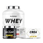 Programme prise de muscle sec confirm - 100% whey proteine advanced 2kg mangue fraise - no pump xtreme ...