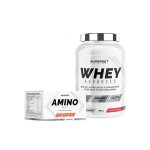 Programme prise de muscle sec débutant - 100% whey proteine advanced 900g fraise yogourt - amino max Programme prise de muscle sec débutant - 100% whey proteine advanced 900g fraise yogourt - amino max