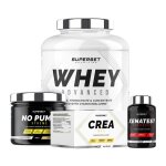 Programme prise de muscle sec expert - 100% whey proteine advanced 2kg cookies - no pump xtreme - cr�a ...