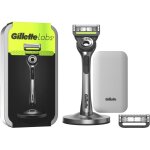 Rasoir manuel gillette gillette labs rasoir 2up + stand + etui