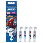 Rechange brosse  dents lectrique oral - b eb - 10 - 4 ffs spiderman