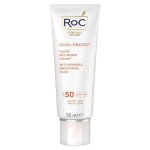 Roc - roc soleil protect fluide lissant visage anti - age spf50 + 50ml crme solaire