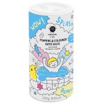 Saliere sels de bain colorants & moussants - nailmatic - sels de bain bleu
