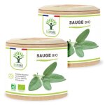 Sauge bio - salvia officinalis - compl�ment alimentaire - cycle menstruel activit� hormonale transpiration ...