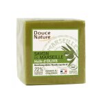 Savon de marseille a l'huile d'olive vert 300 g - douce nature