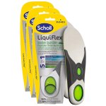 Scholl lot de 3 etuis de 2 semelles liquiflex soutien quotidien small 35, 5 - 40, 5