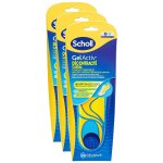 Scholl lot de 3 semelles gelactiv femmes décontractée quotidien confort s - t1 35, 5 a 40, 5 Scholl lot de 3 semelles gelactiv femmes décontractée quotidien confort s - t1 35, 5 a 40, 5