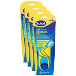 Scholl lot de 4 semelles gelactiv homme décontracté quotidien confort l 40 - 46, 5 Scholl lot de 4 semelles gelactiv homme décontracté quotidien confort l 40 - 46, 5