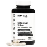 Sélénium 100mcg. 180 gélules végétaliennes Sélénium 100mcg. 180 gélules végétaliennes