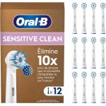 Sensitive clean brossettes de rechange (pack de 12) pour brosse a dents electrique avec technologie clean ... Sensitive clean brossettes de rechange (pack de 12) pour brosse a dents electrique avec technologie clean ...