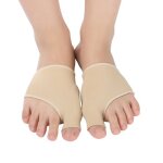 S�parateur d'orteils, redresseur d'orteils pour hallux valgus, 1 paire beige