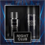 Sept - jeanne arthes - coffret cadeau pour homme - night club - eau de toilette 100 ml + dospray 200 ...