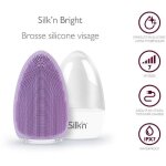 Silk'n bright - brosse nettoyante pour le visage - sans fil - violet Silk'n bright - brosse nettoyante pour le visage - sans fil - violet