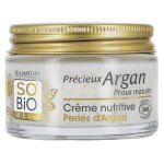 So bio etic - crème nutritive perles d'argan, précieux argan peaux matures 50 ml So bio etic - crème nutritive perles d'argan, précieux argan peaux matures 50 ml