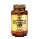 Solgar, extra strength glucosamine chondroitin msm comprims, 60