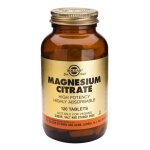 Solgar, magnesium citrate comprim�s , 120