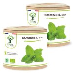 Sommeil bio - compl�ment alimentaire - 4 plantes pour dormir - d�tente relaxation endormissement - fabriqu� ...