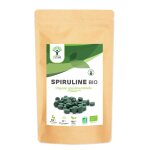 Spiruline bio - bioptimal - complment alimentaire - bcaa fer vitamine a - 65% de protine - 17% de phycocyani ...