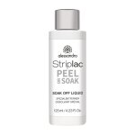 Striplac peel or soak  soak off liquid 125 ml - alessandro - dissolvant avec ac�tone pour dissoudre les ...