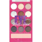 Sunkissed - palette eye must have, 12 fards + 1 illuminateur