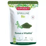 Superdiet spiruline bio tonus et vitalit� poudre 200g