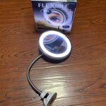 Taille 10x 6285 - photo lat�rale . loupe cosm�tique 10x petit miroir de beaut�, loupe de lumi�re de vanit� ...