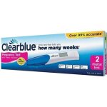 Test de grossesse clearblue avec de semaines indicateur 2 tests num�riques test de grossesse