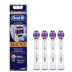 Tte de brosse  dents lectrique oral - b pro 3d white, poils en forme de x et cupule de polissage unique ...