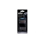 T�tes de rasoir combi pack 424 noir pour rasoir electrique braun
